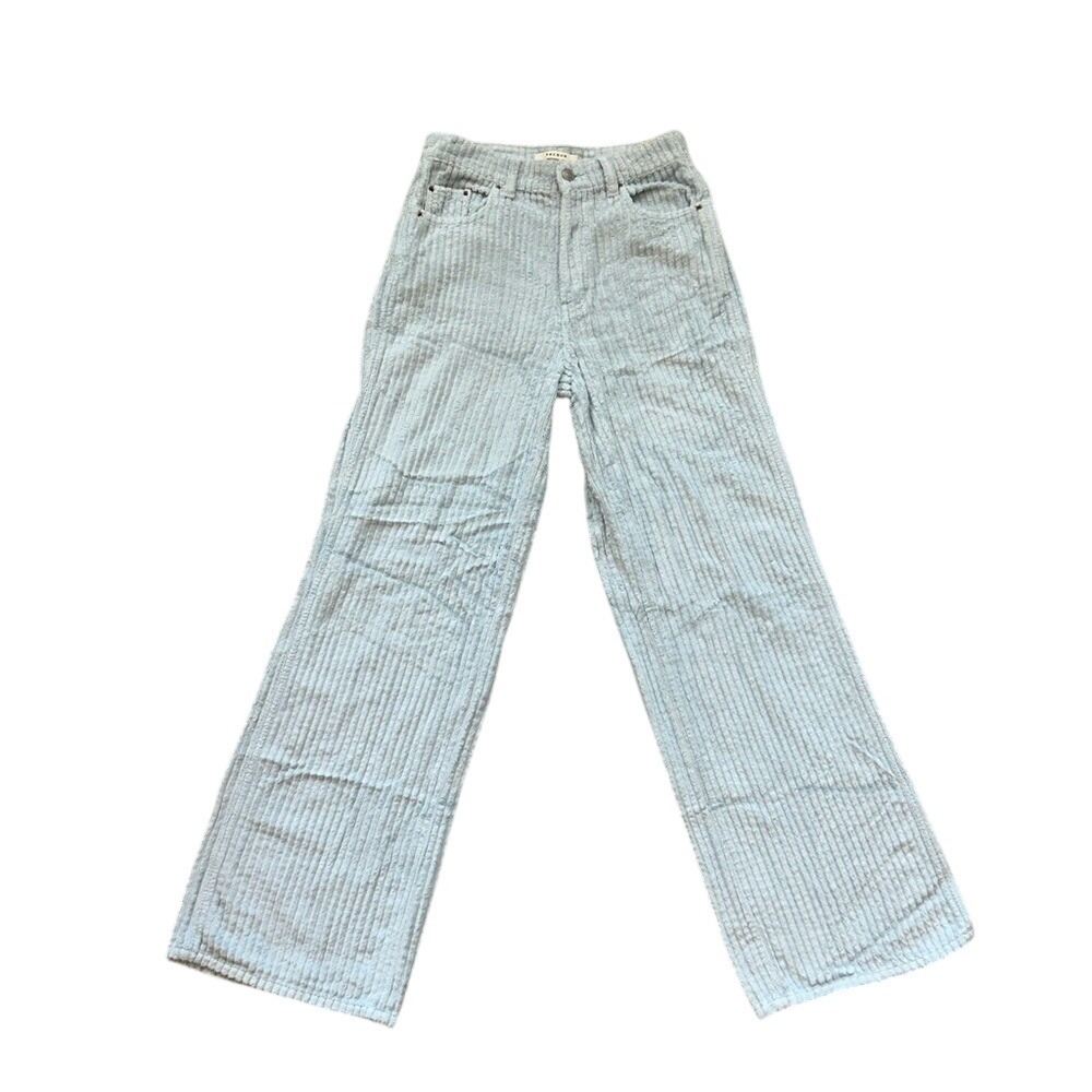 PacSun Light Blue Corduroy Wide-Leg Pants